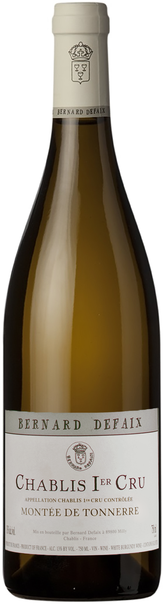 Bernard Defaix Chablis 1er Cru Montée de Tonnerre 2021