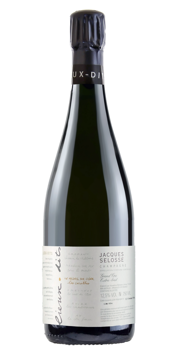 Champagne Jacques Selosse Le Mesnil sur Oger Grand Cru Les Carelles (Disg. Jan 2021)