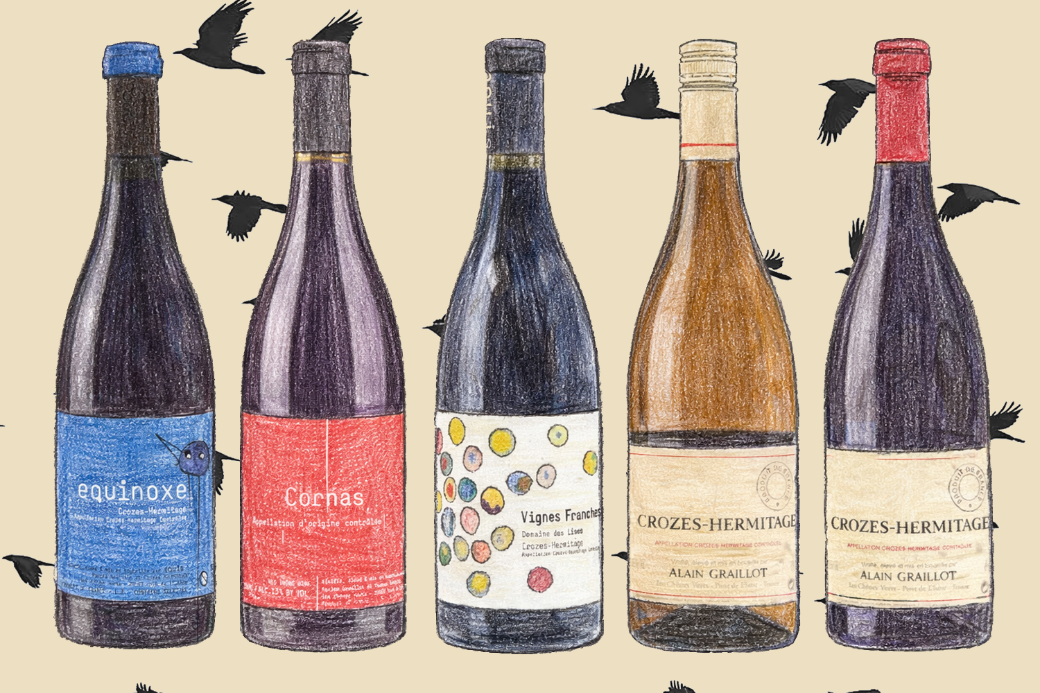 A Flight of Crozes