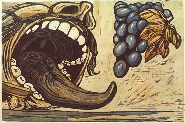 Gargantua in the Vineyard by Art Hazelwood