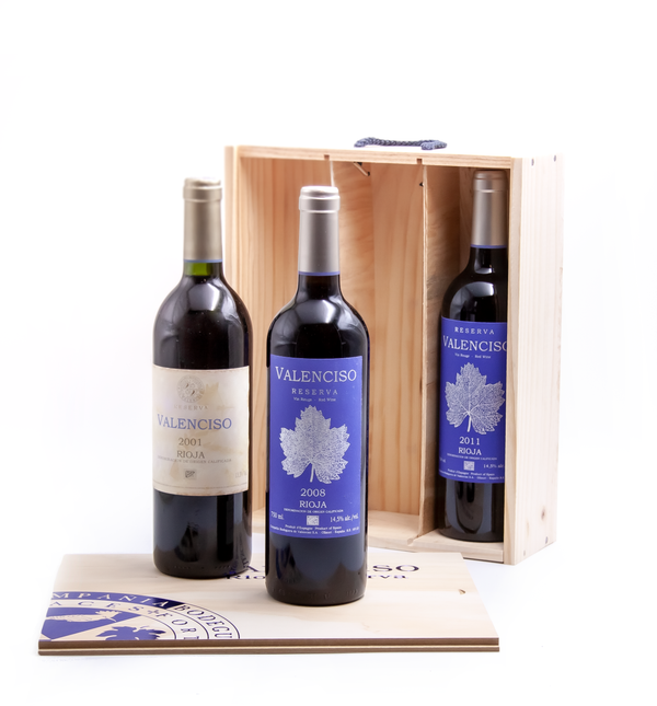 Valenciso Rioja Reserva 3 Pack (2001, 2008, 2011)