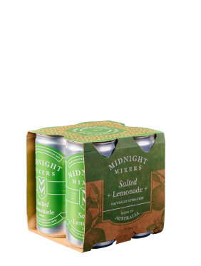 Midnight Mixers Salted Lemonade 6 X 4 pack