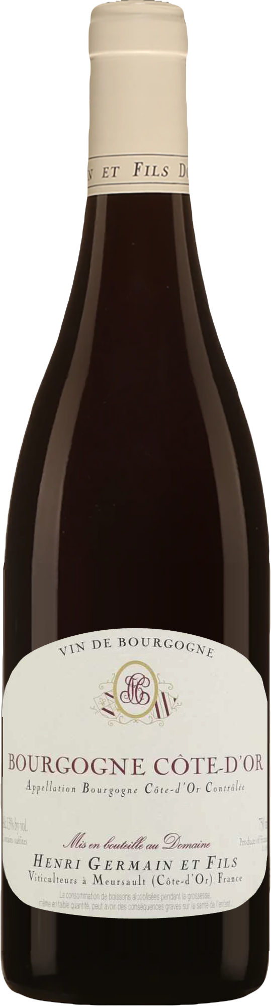 Domaine Henri Germain Bourgogne Côte d'Or Rouge 2022