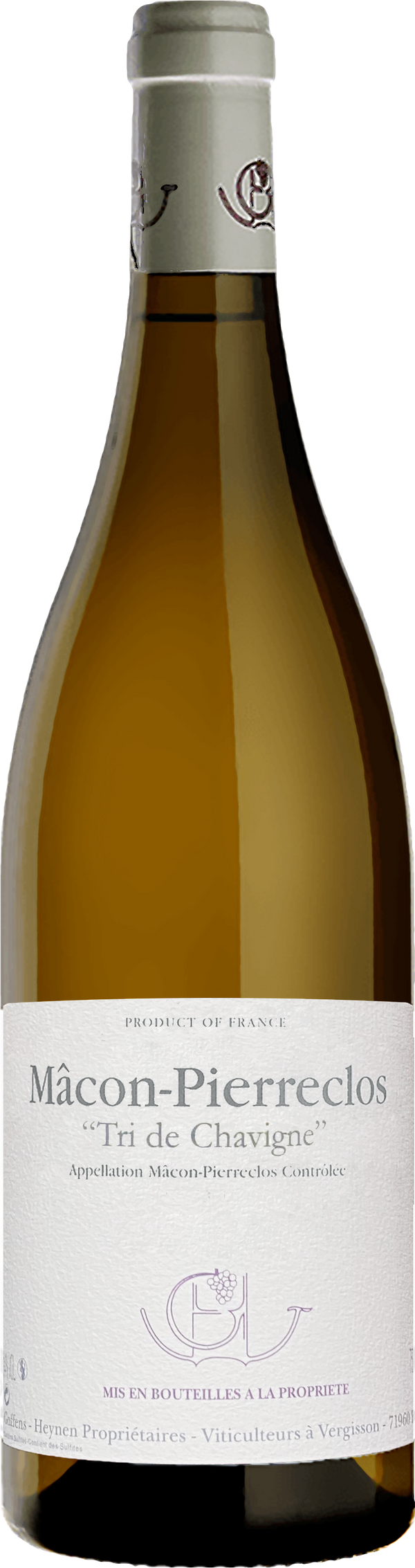 Domaine Guffens-Heynen Mâcon-Pierreclos Tris de Chavigne 2024