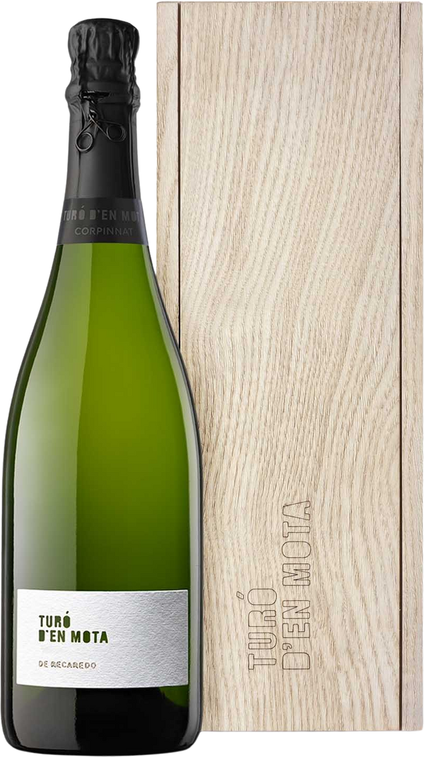 Recaredo Corpinnat Turó d'en Mota de Recaredo Brut Nature 2001 (Disg. May 24) (Wooden Gift Box)
