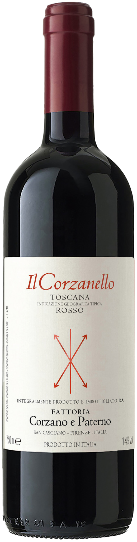 Corzano e Paterno Toscana Rosso Il Corzanello 2024