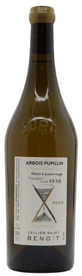 Cellier Saint Benoit Arbois Pupillin Viandris Cuvée 1938 Melon à Queue Rouge Chardonnay 2022