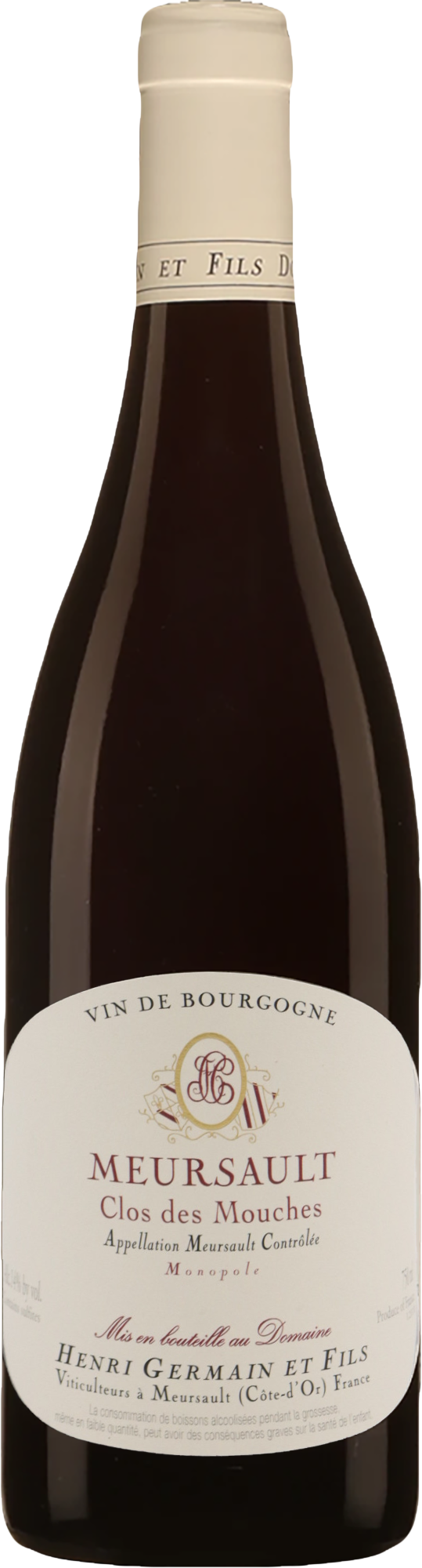 Domaine Henri Germain Meursault Clos des Mouches Rouge 2022
