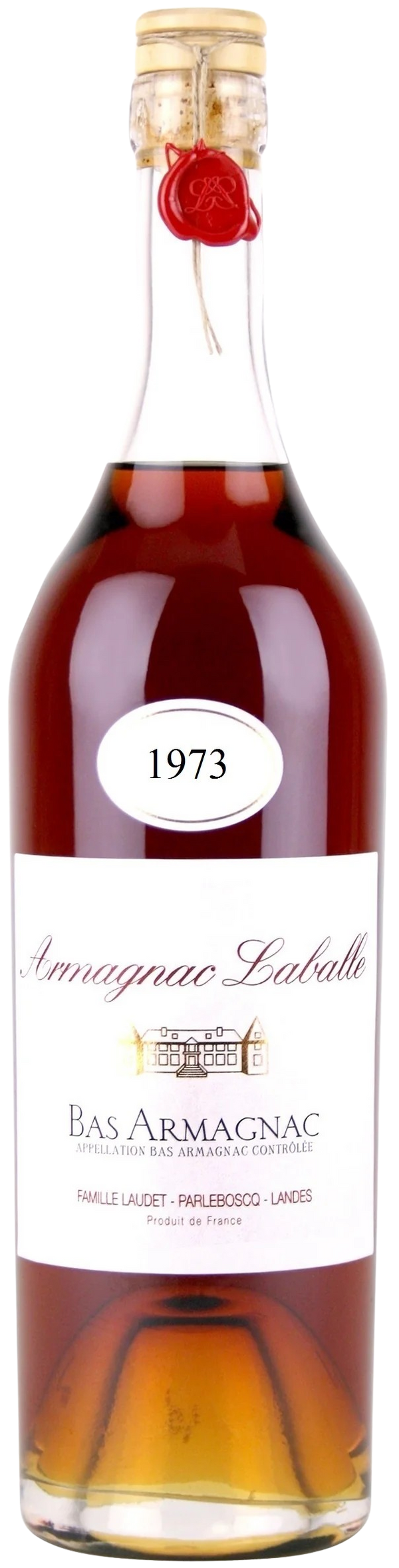 Château Laballe Bas Armagnac 1973