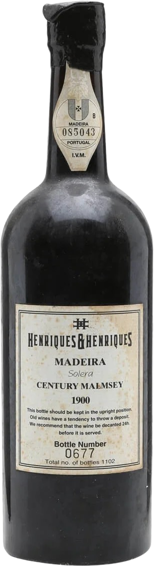Henriques & Henriques Century Malmsey 1900