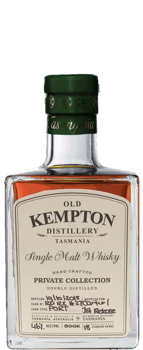 Old Kempton Ex-Port Cask Single Malt Whisky (500ml)