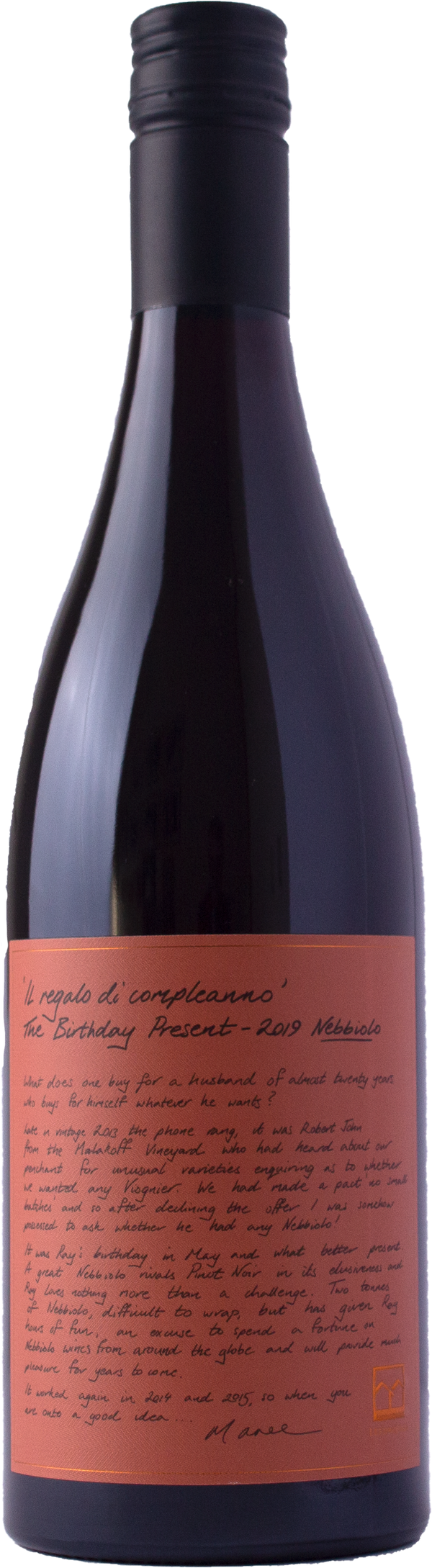 Lethbridge 'il regalo di compleanno' Nebbiolo 2020