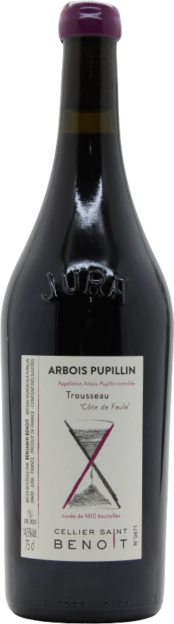Cellier Saint Benoit Arbois Pupillin Côte de Feule Trousseau 2023