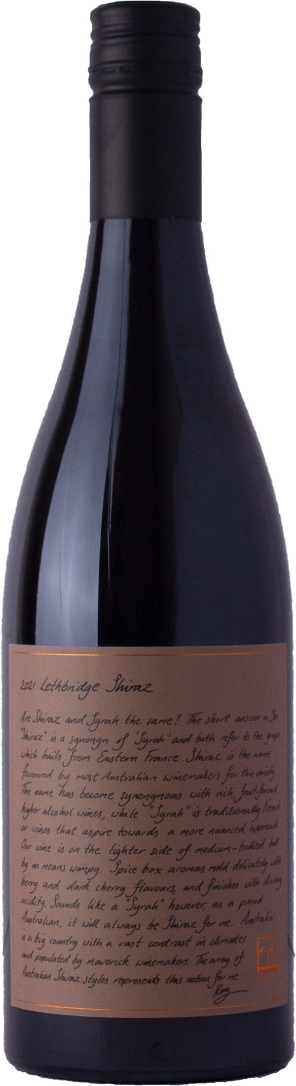 Lethbridge Shiraz 2022