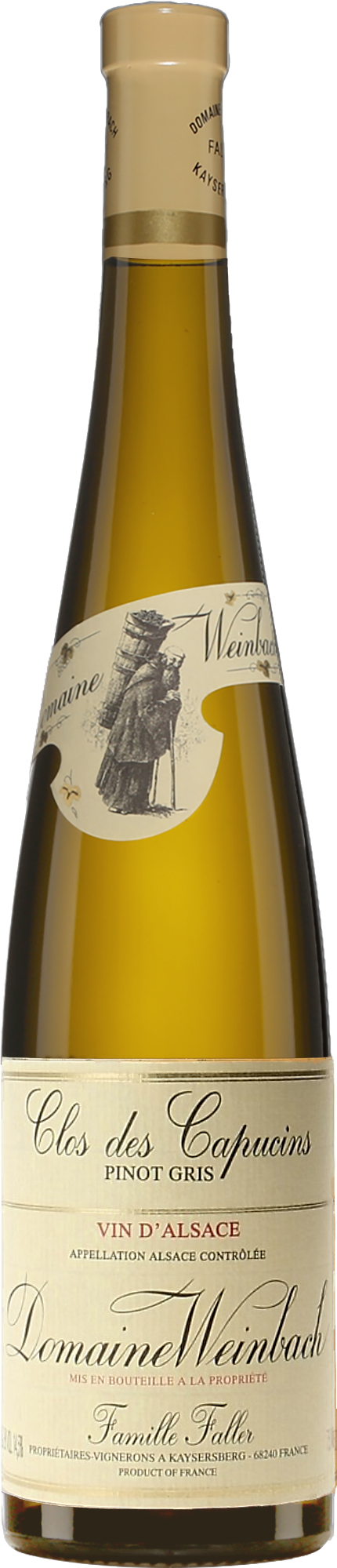 Wine – 2021 Capucins Bibendum Alsace Clos Gris Pinot des Weinbach