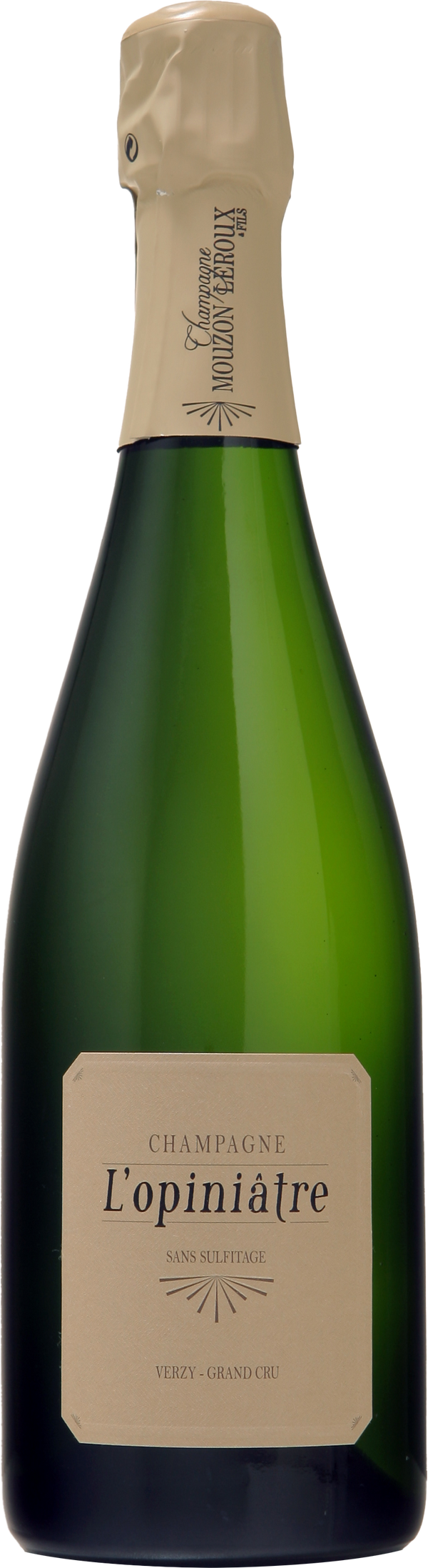 Champagne Mouzon Leroux L'opiniatre Blanc de Blancs 2016 (Disg. Oct 2021)