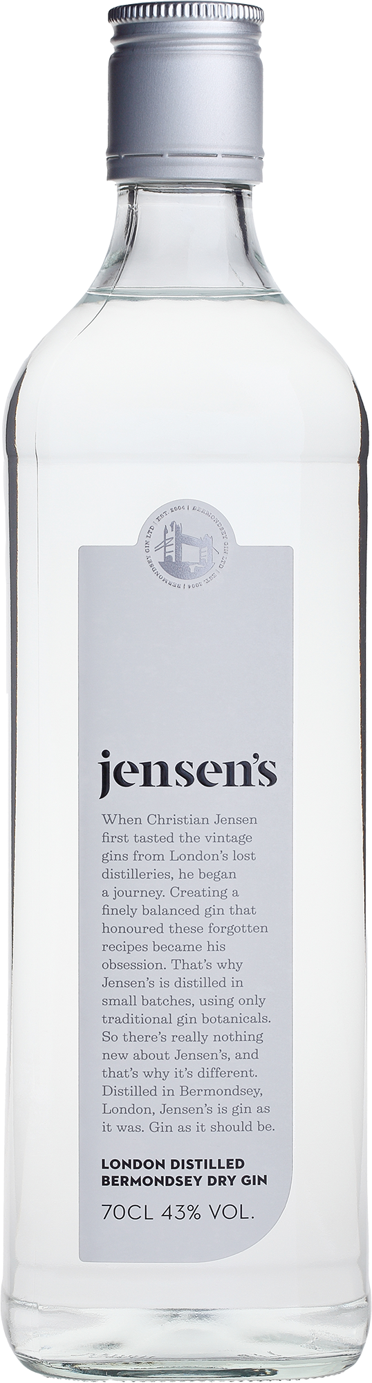 Jensen's Bermondsey Dry Gin
