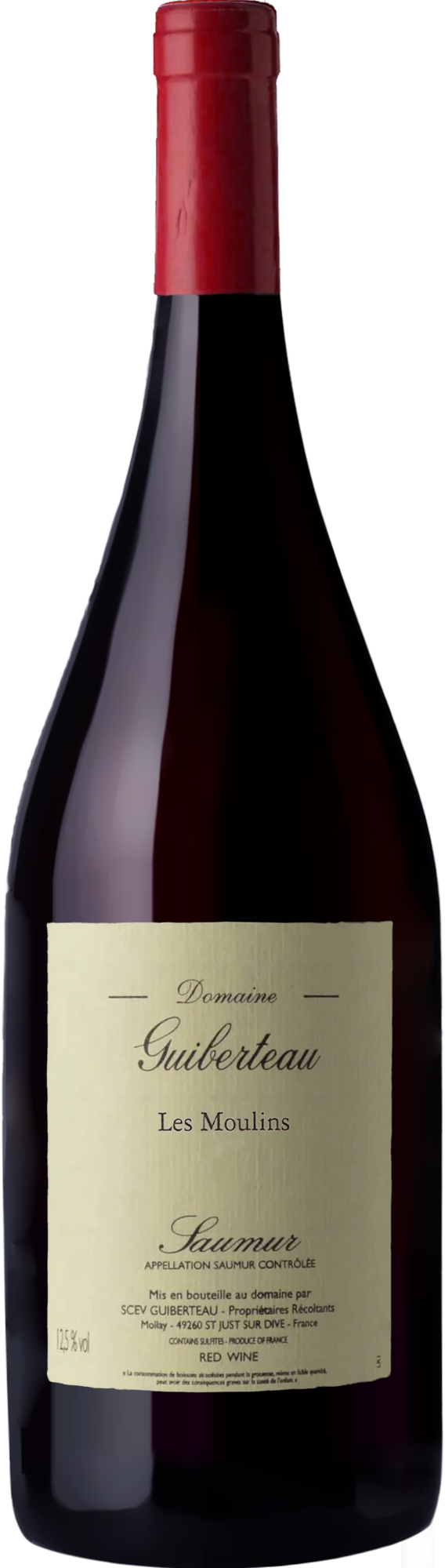 Domaine Guiberteau Saumur Les Moulins Rouge 2021 (1500ml)