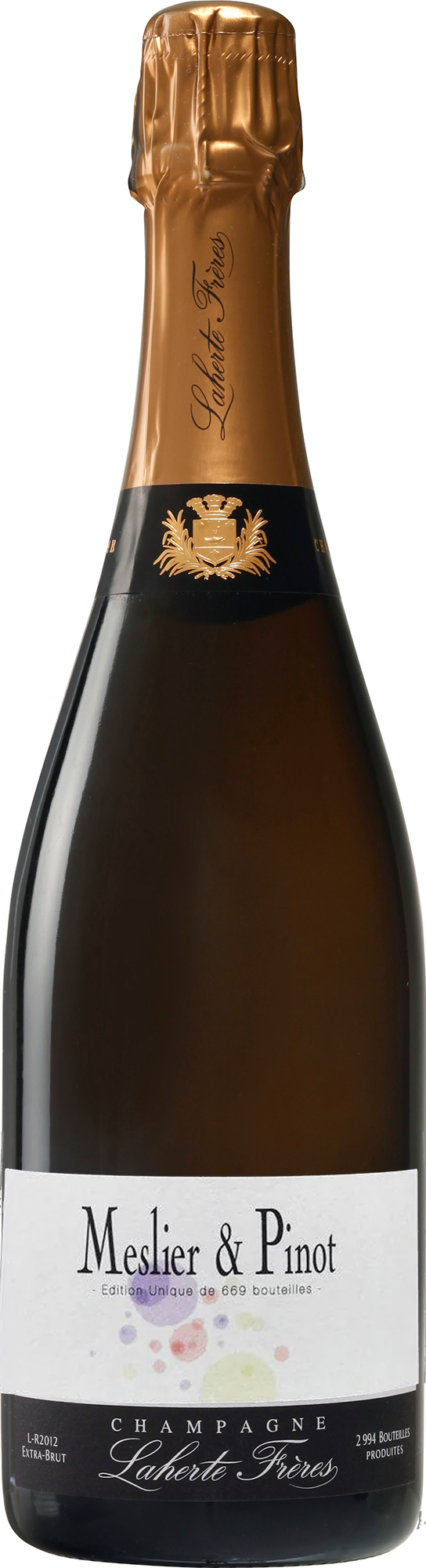 Champagne Laherte Frères Meslier et Pinot NV (Base 19. Disg. Dec 2023)