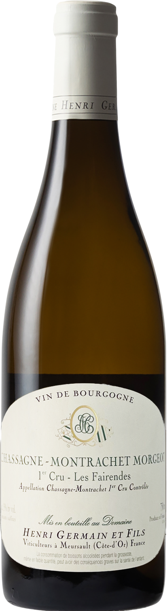 Domaine Henri Germain Chassagne-Montrachet 1er Cru Morgeot Les Fairendes 2021