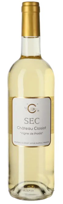 Château Closiot Le C de Sec Vigne de Piada Bordeaux Blanc 2025