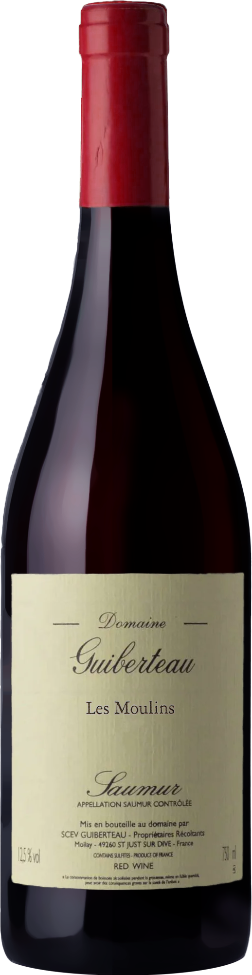 Domaine Guiberteau Saumur Les Moulins Rouge 2021