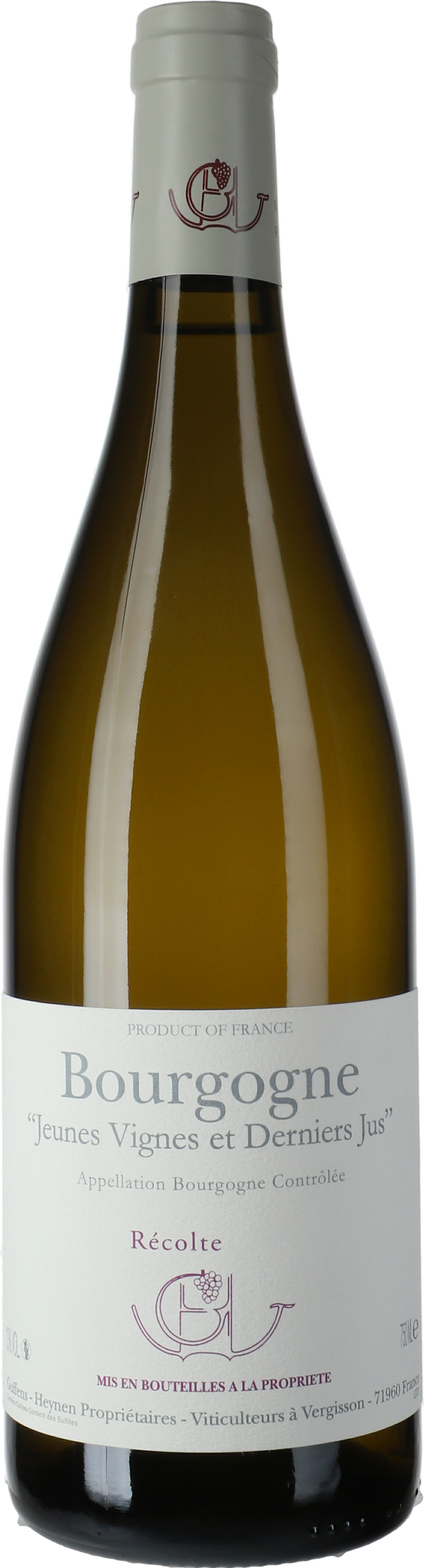 Domaine Guffens-Heynen Bourgogne Jeunes Vignes et Derniers Jus 2024