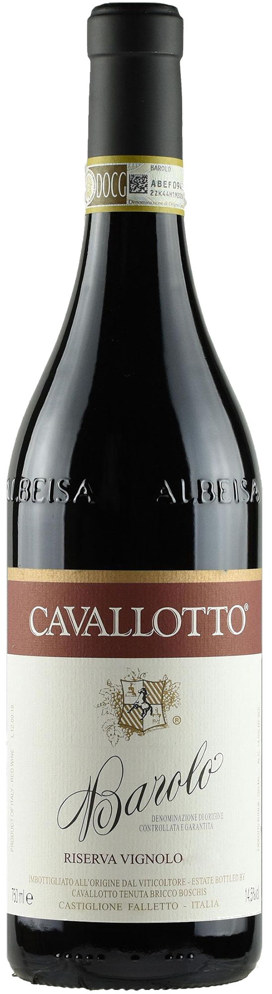 Cavallotto Barolo Riserva Vignolo 2017