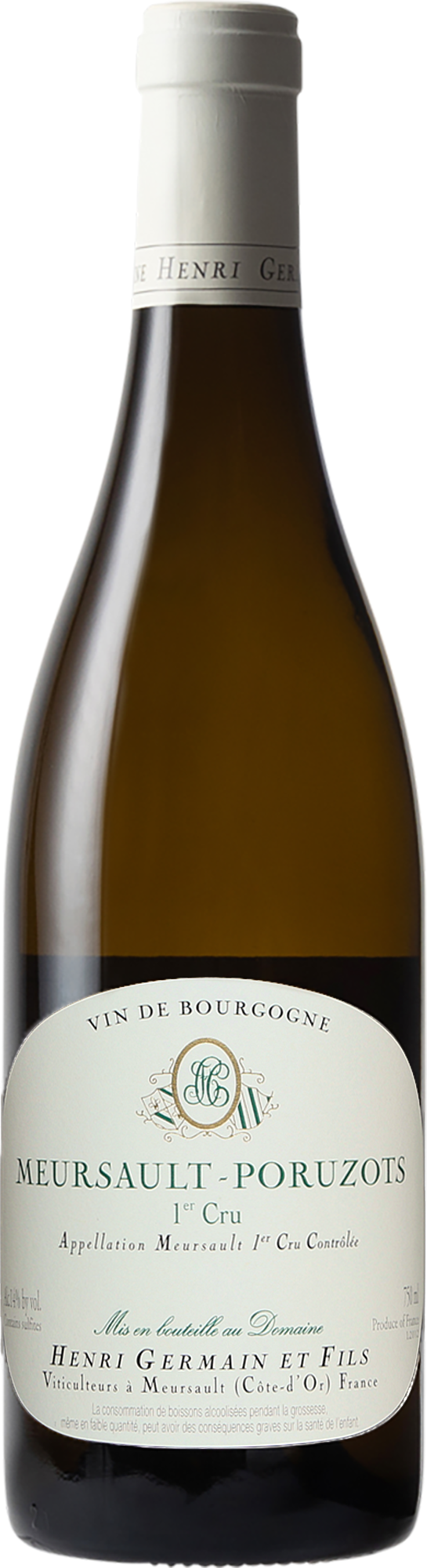 Domaine Henri Germain Meursault 1er Cru Poruzots 2020