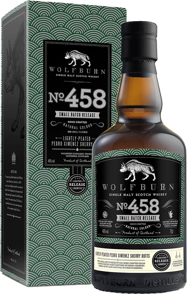 Wolfburn Batch 458 Single Malt Scotch Whisky