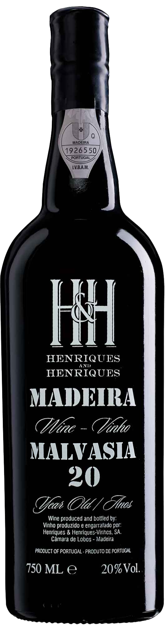 Henriques & Henriques Malvasia 20Yo NV (750ml)