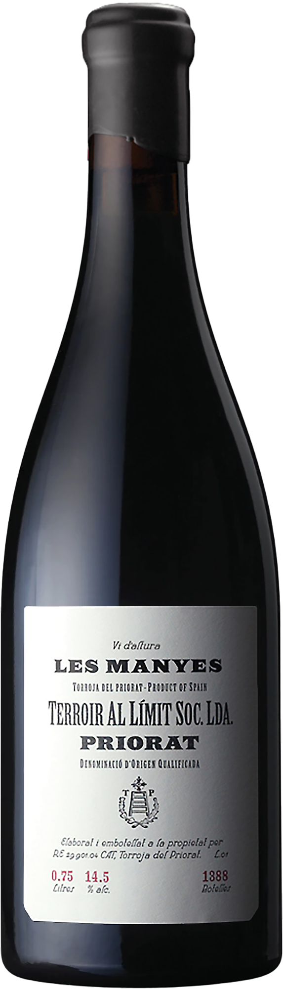 Terroir al Límit Priorat Les Manyes 2019