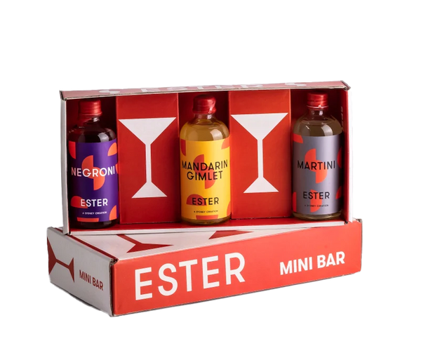 Ester Gin Core Range Pack (Dry Gin, Strong Gin, Negroni) (3x100ml)