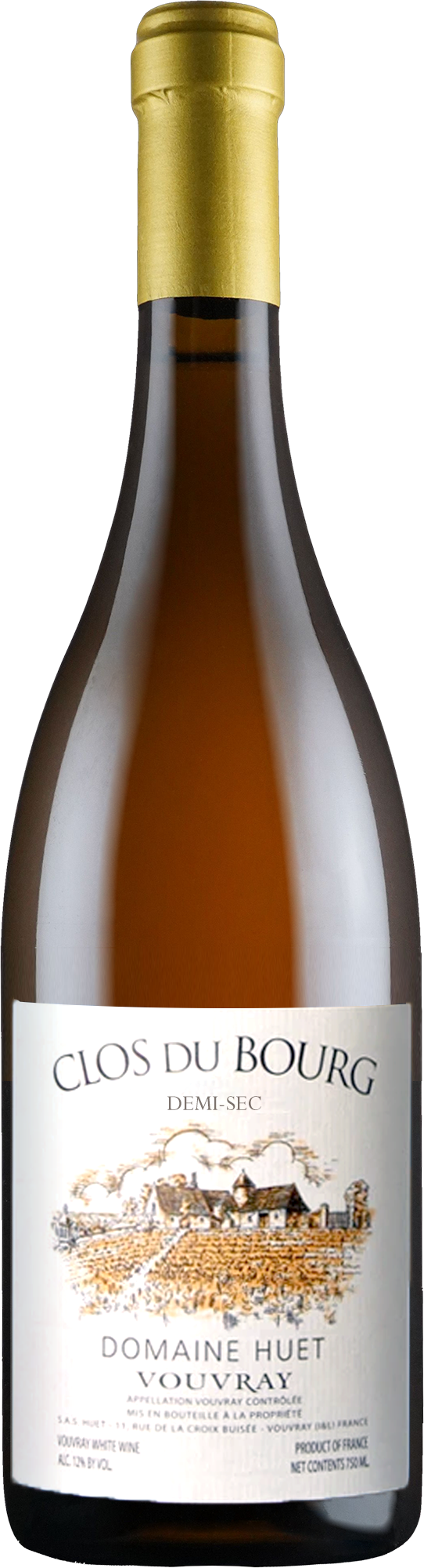 Domaine Huet Vouvray Clos du Bourg Demi-Sec 2020