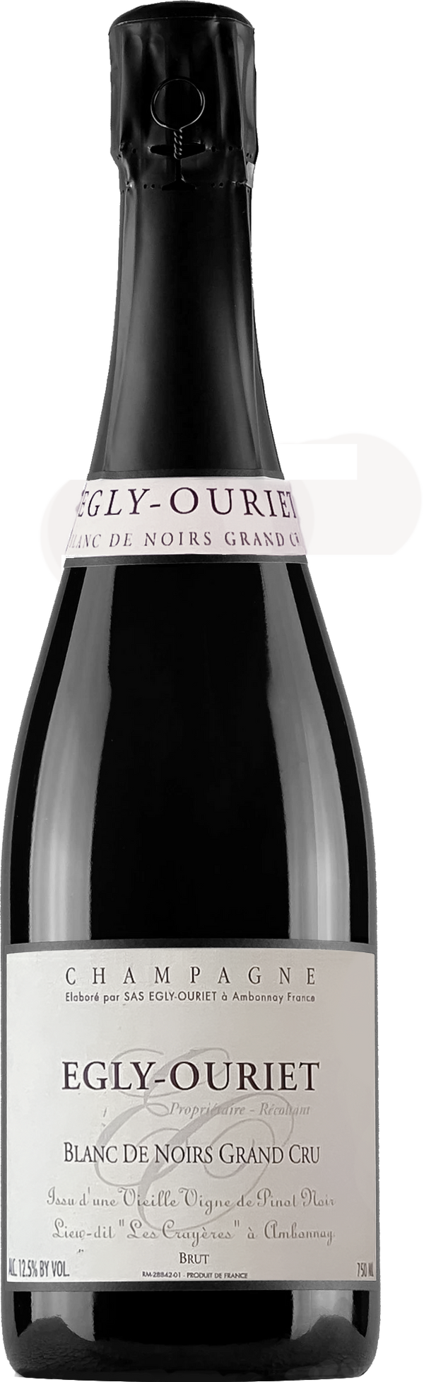 Champagne Egly-Ouriet Grand Cru Blanc de Noirs Vieilles Vignes Les Crayères NV (base 14, disg Jul 2021)