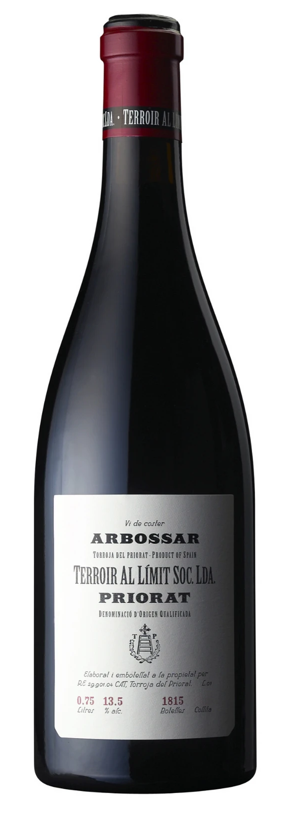 Terroir al Límit Priorat Arbossar 2019