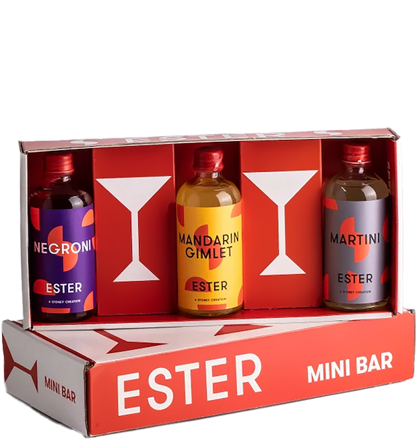 Ester Cocktail Pack (Negroni, Martini, Gimlet) (3x100ml)