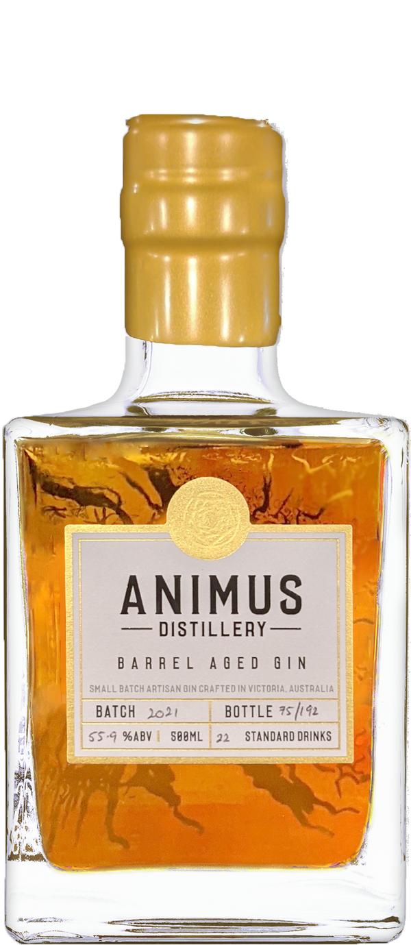 Animus Distillery Barrel Aged Gin 2022 (500ml)