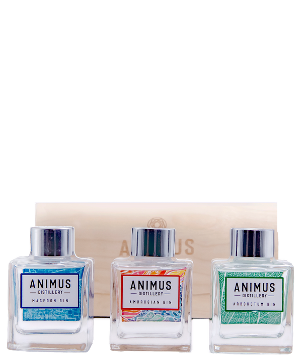 Animus Distillery Sample Pack (1 x Macedon 100ml, 1 x Ambrosian 100ml, 1 x Arboretum 100ml)