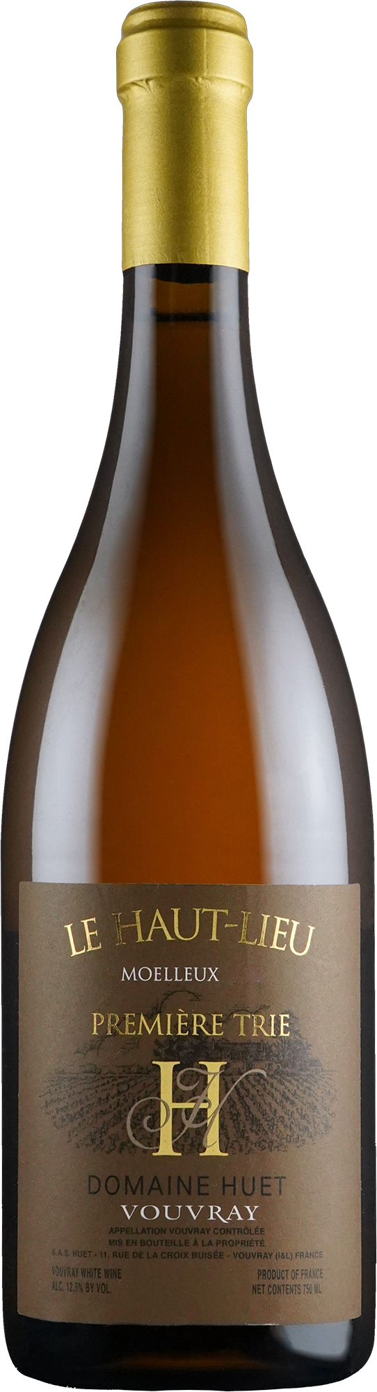 Huet Haut Lieu Moelleux 1er Trie Vouvray 2015