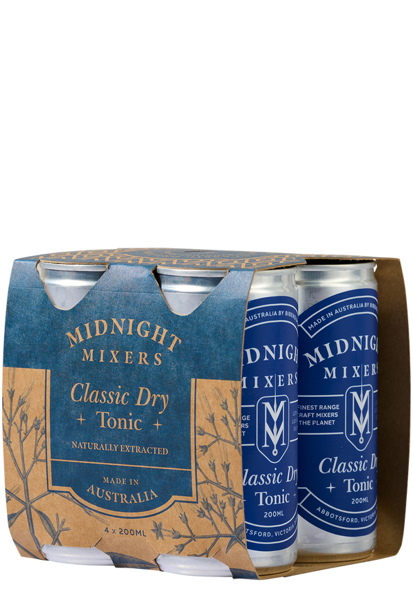 Midnight Mixers Classic Dry Tonic 6 X 4 pack