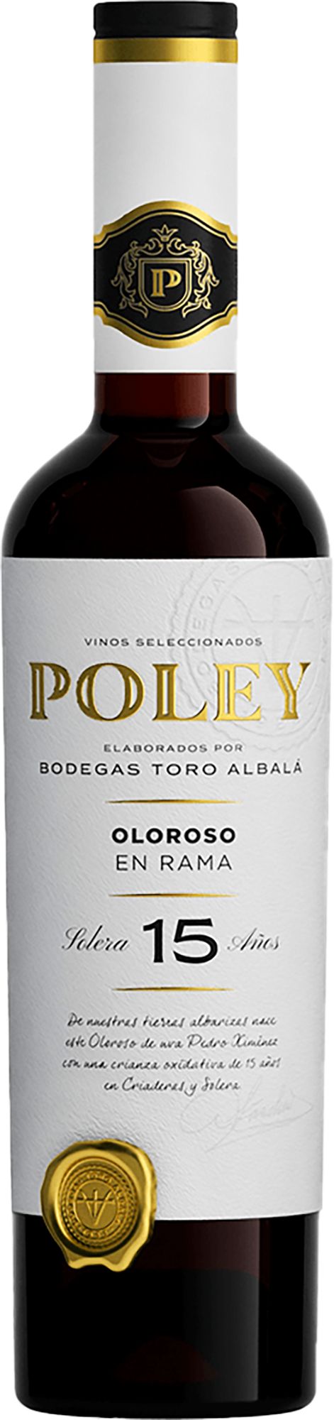 Toro Albalá Poley Oloroso En Rama 15 Años NV (500ml)