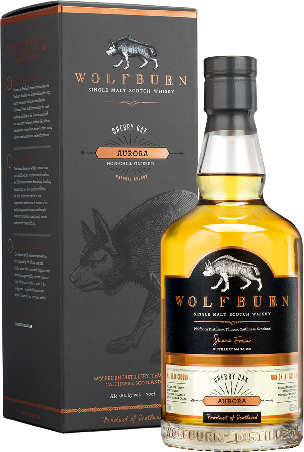 Wolfburn Aurora Single Malt Scotch Whisky
