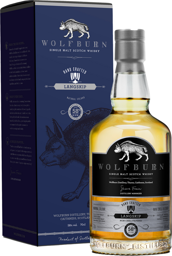Wolfburn Langskip Single Malt Scotch Whisky