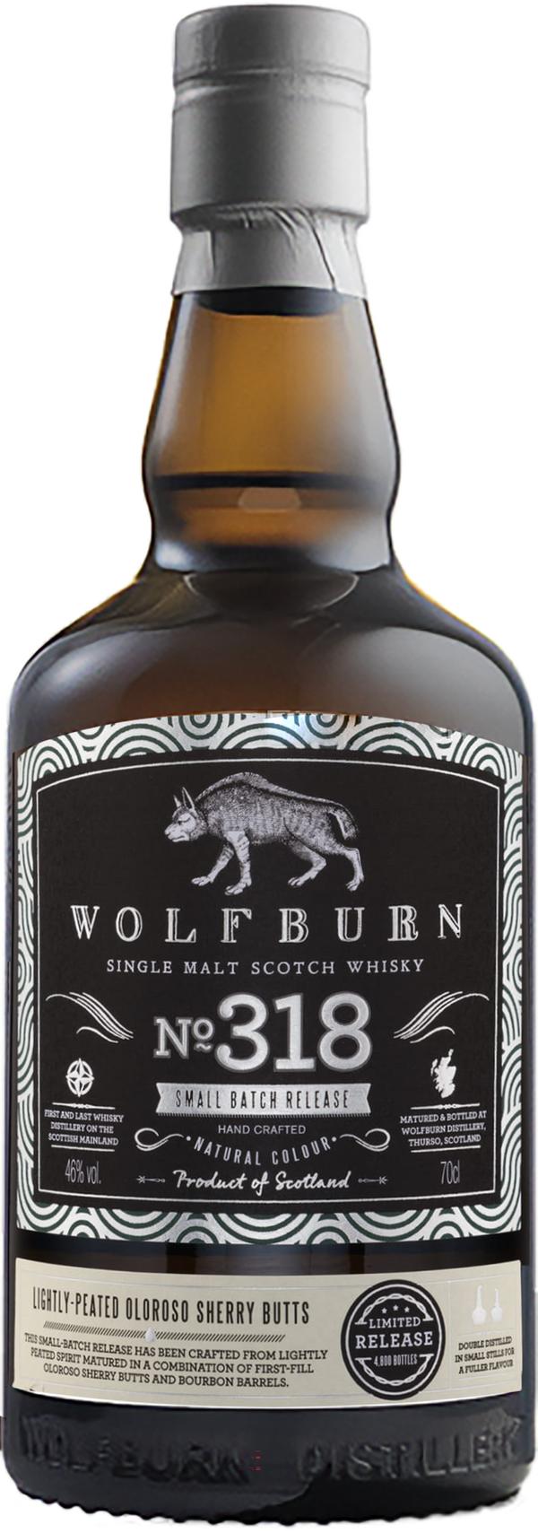 Wolfburn Batch 318 Single Malt Scotch Whisky