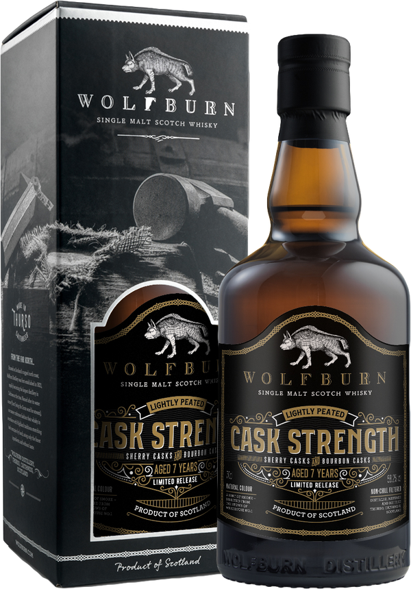 Wolfburn Cask Strength (Aged Seven Years) Single Malt Scotch Whisky