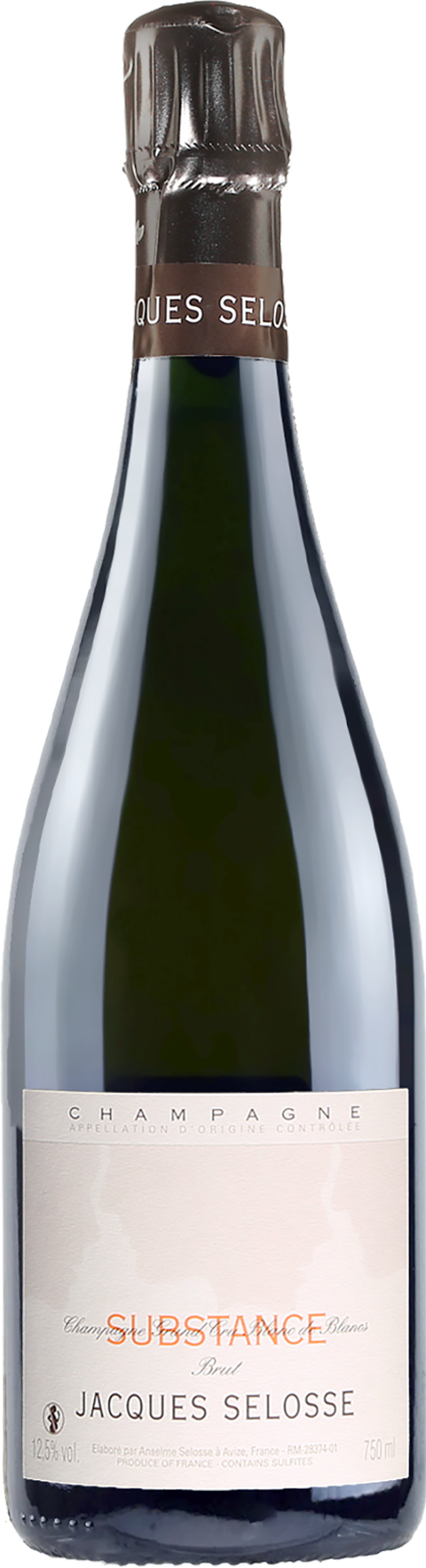 Champagne Jacques Selosse Grand Cru Blanc de Blancs Substance NV (Base 16, Disg. May 2022)