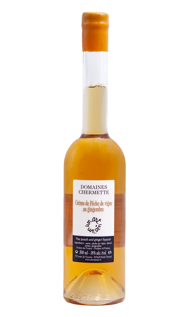 Pierre-Marie Chermette Crème de Pêche de Vigne au Gingembre (500ml)
